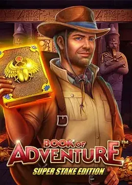 Esplorazione e libro speciale con opzione Super Stake per puntate alte.